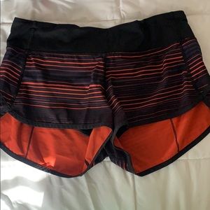 Lululemon speed short size 6